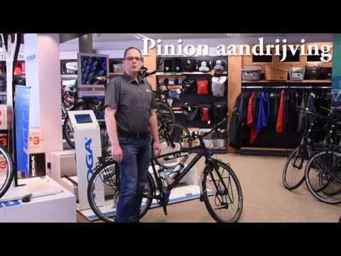 Pinion aandrijving voor de fiets Pot tweewielers