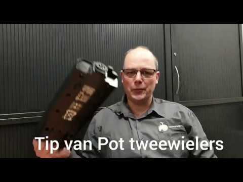 Accu tip Pot tweewielers